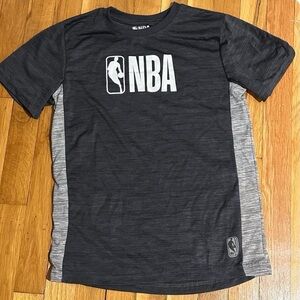 NBA Charcoal and Heather Gray Tee